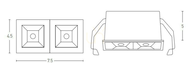 View Recessed Spot LED 5W White ZAMBELIS Recessed Spot LED 5W White ZAMBELIS