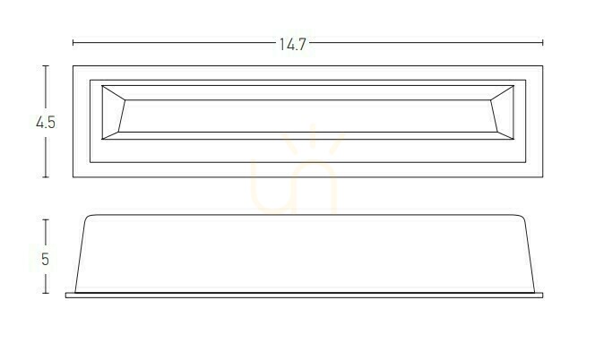 View Downlight Spot Wall Washer LED 12W White ZAMBELIS Downlight Spot Wall Washer LED 12W White ZAMBELIS