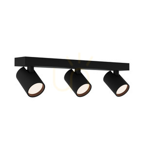 Ceiling Movable Spot 3xgu10 Black ZAMBELIS small 1