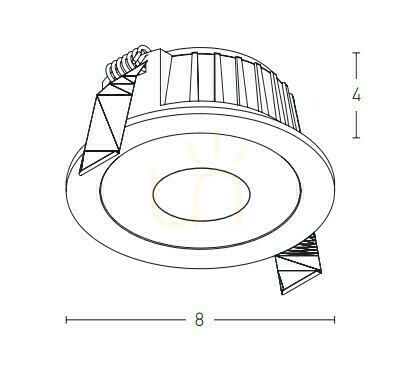 View Spot LED Downlight 6W Black ZAMBELIS Spot LED Downlight 6W Black ZAMBELIS