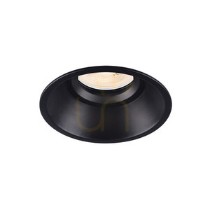 Zambelis S149 recessed spotlight, sandy black, GU10 max. 40 W small 1