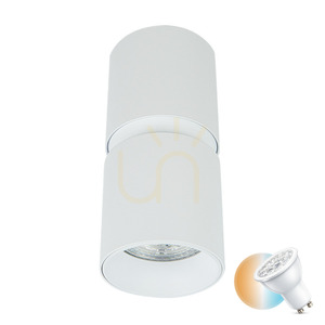Ceiling Spot Lamp Gu10 MAX 40W White ZAMBELIS small 0
