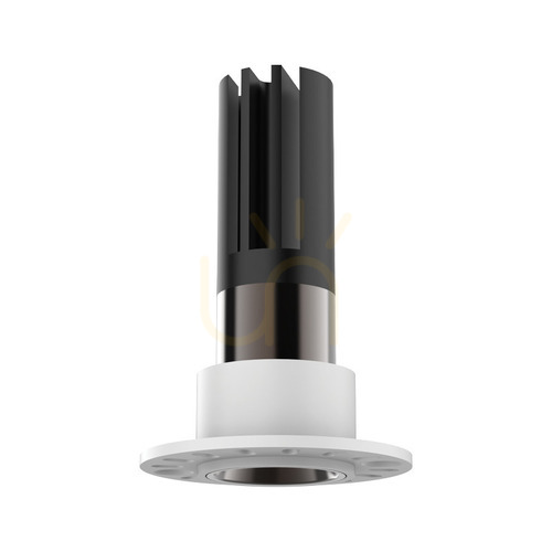 Check Zambelis S207 nickel-black ring for S204/S205, trimless installation