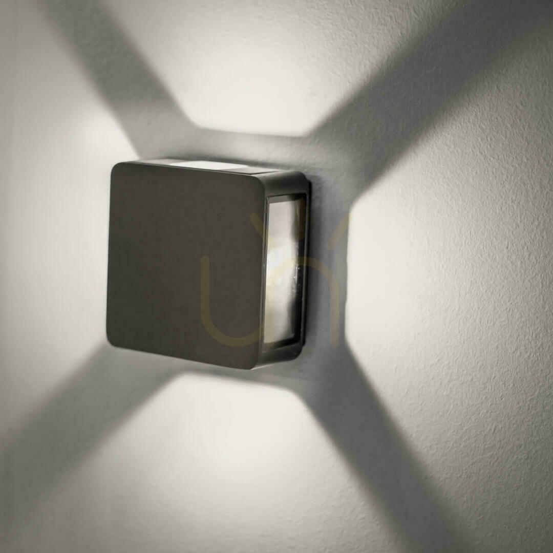 Outdoor Wall Light LED 4.2w Graphite ZAMBELIS