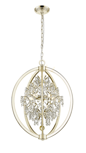 Check Pendant lamp Zuma Line PENA P0477-05B-F7AC gold 5xG9