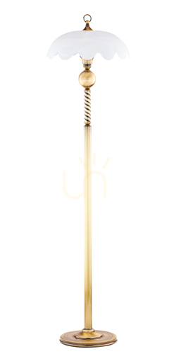 Check JUPITER Brass Floor Lamp 1xE27/15W