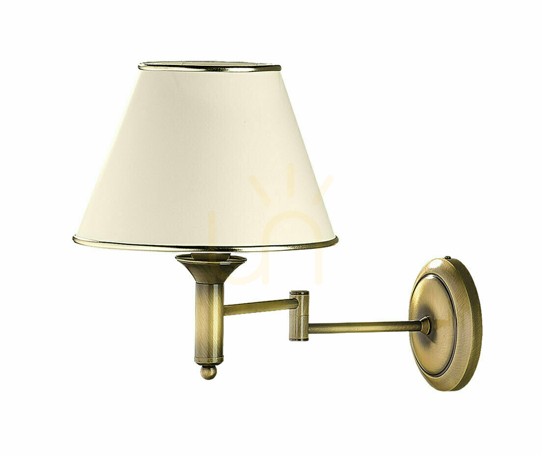 Wall lamp CLASSIC Brass 1xE27/15W