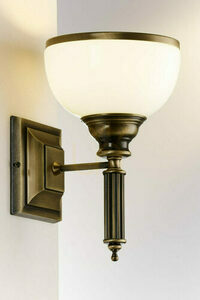 Jupiter ZEUS 625 wall light in antique brass finish 1×E27/15 W small 1
