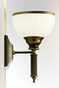 Jupiter ZEUS 625 wall light in antique brass finish 1×E27/15 W small 6