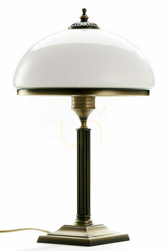 Check ZEUS Desk Lamp Brass 2xE14/11W