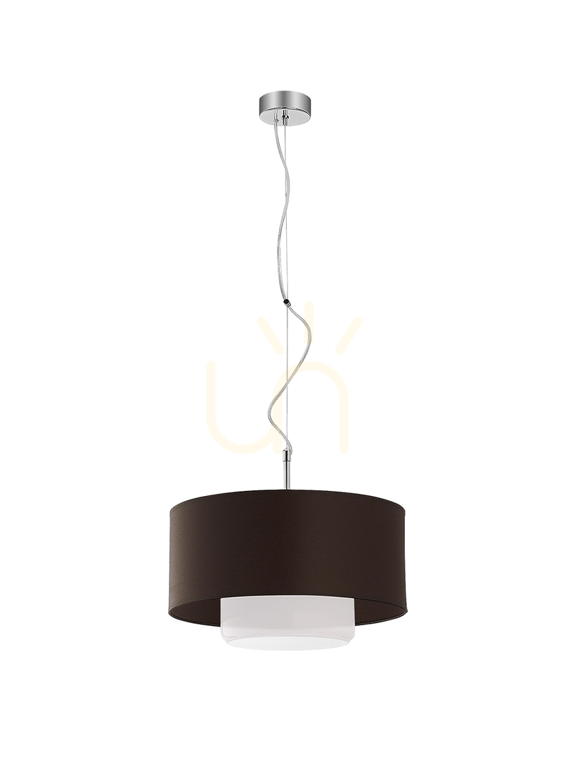 AVEO Chrom Pendelleuchte 1xE27/15W