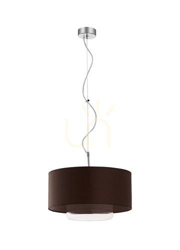 Check AVEO Chrome Pendant Lamp 1xE27/15W