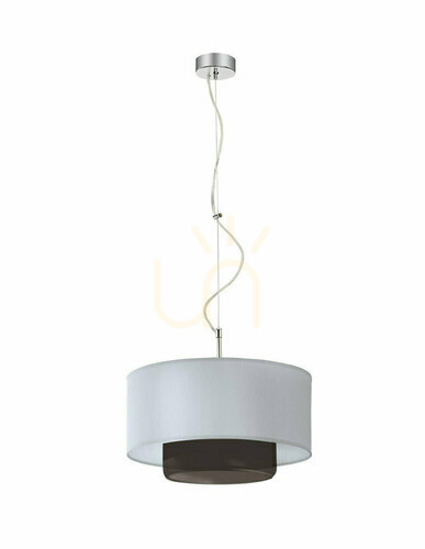 Check AVEO Chrome Pendant Lamp 1xE27/15W
