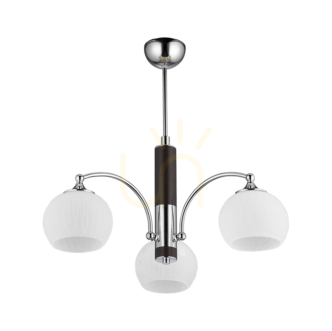 LARGO Chandelier Chrome 3xE27/15W