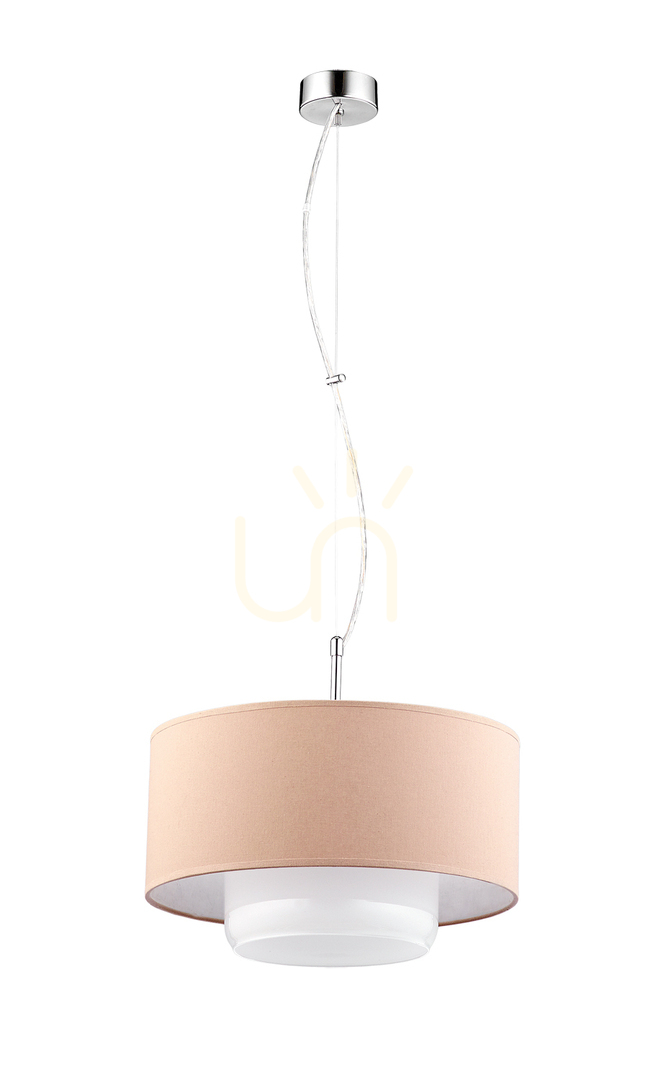 AVEO Chrome Pendant Lamp 1xE27/15W
