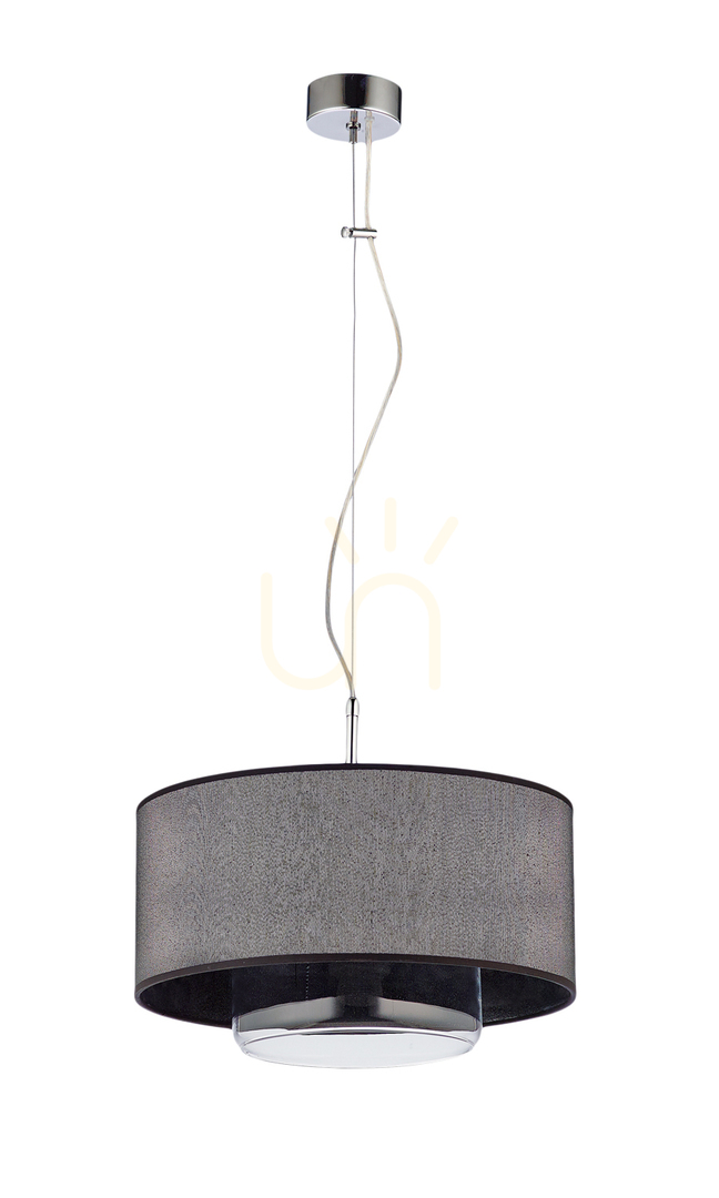 AVEO Chrom Pendelleuchte 1xE27/15W