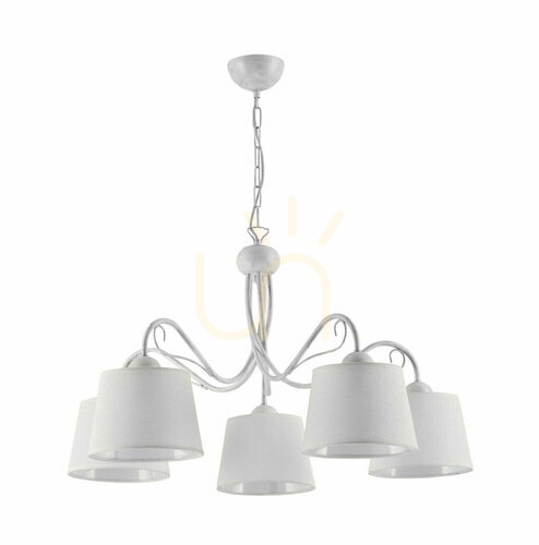 Check KAMELIA chandelier White 5xE27/15W