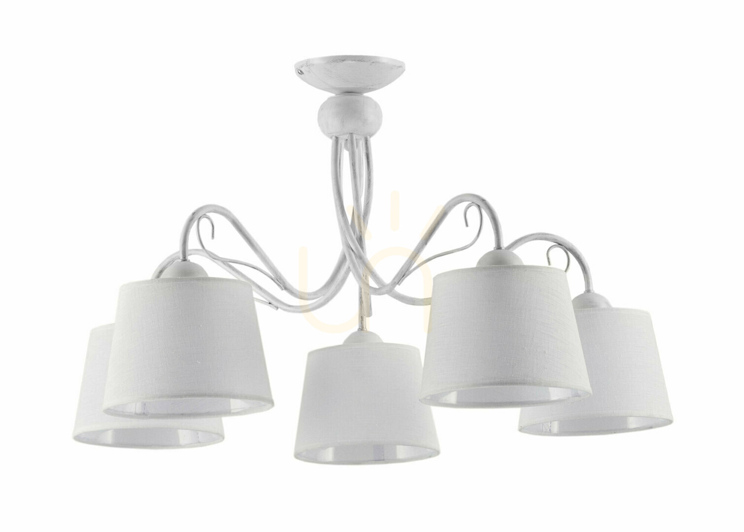 KAMELIA Ceiling Lamp White 5xE27/15W