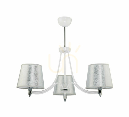 Check OSKAR chandelier White 3XE27/15W