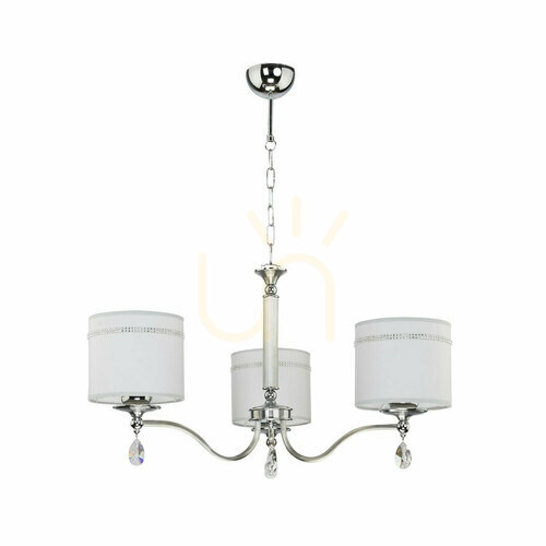 Check JULIA II Chandelier Chrome 3XE27/15W