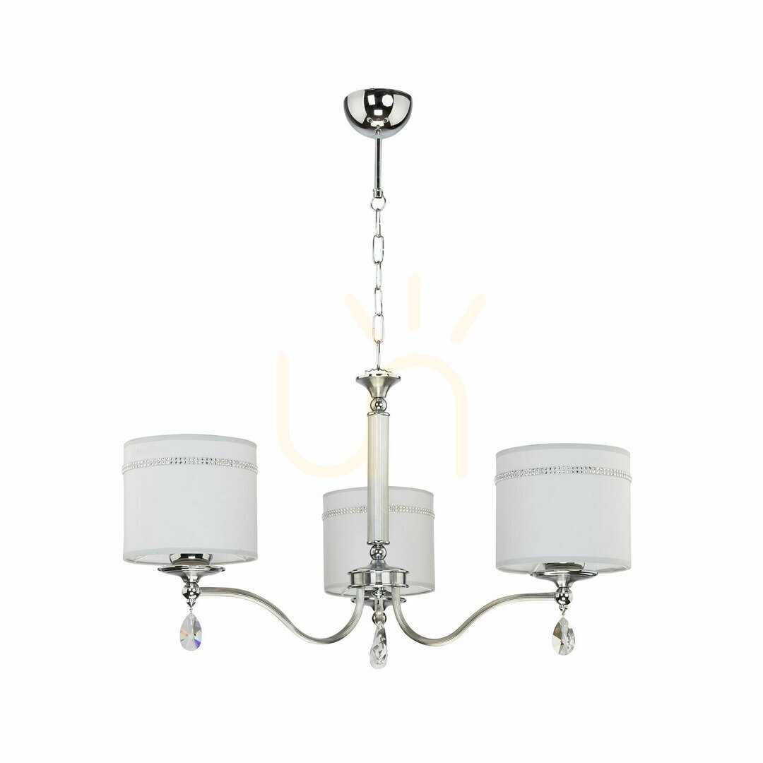 JULIA II Chandelier Chrome 3XE27/15W