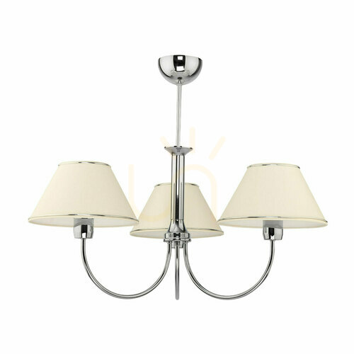 Check BEGAMO Chandelier Chrome 3XE27/15W