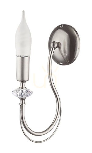 Check Wall lamp MELODY Silver 1XE14/11W