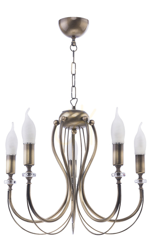 Check MELANI Chandelier Gold 5XE14/11W