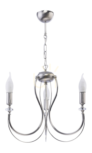 Check MELANI Chandelier Silver 3XE14/11W