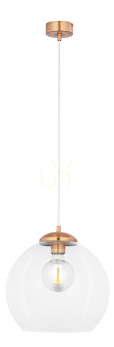 Check ASTI Pendant Lamp Copper 1XE27/15W