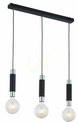 Check LILE Pendant Lamp Chrome 3XE27/15W