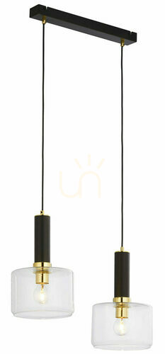 Check VANES Pendant Lamp Gold 2XE27/15W