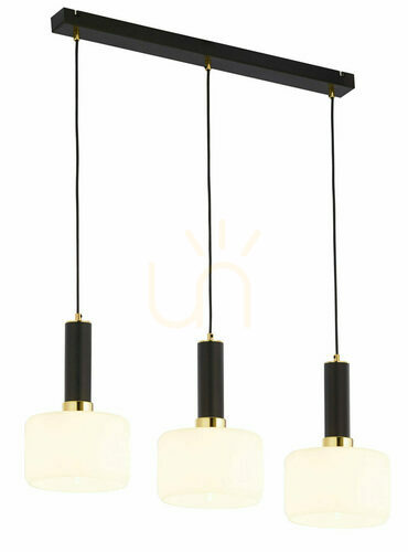 Check VANES Pendant Lamp Gold 3XE27/15W