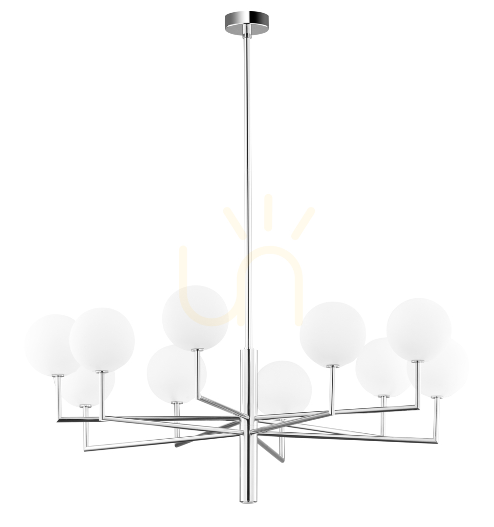 Display FEME Chandelier Silver 10xG9/14W FEME Chandelier Silver 10xG9/14W