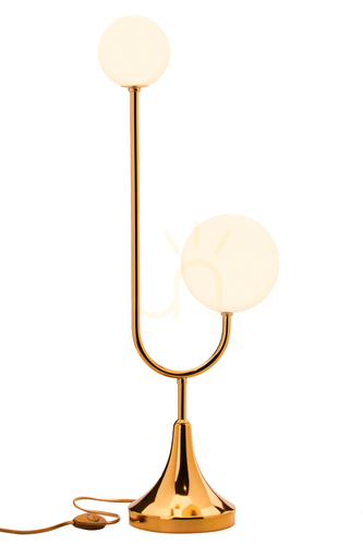 Check Jupiter 1944 SELEN Table Lamp 2xG9 Gold, 73 cm