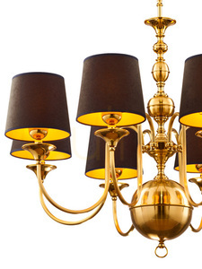 BATUMI Chandelier Gold 8xE27/15W 1 BATUMI Chandelier Gold 8xE27/15W small 1