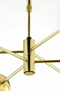 MOKA Chandelier Gold 3xG9/3xGU10/14W small 12