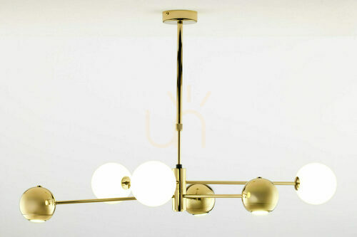Check MOKA Chandelier Gold 3xG9/3xGU10/14W