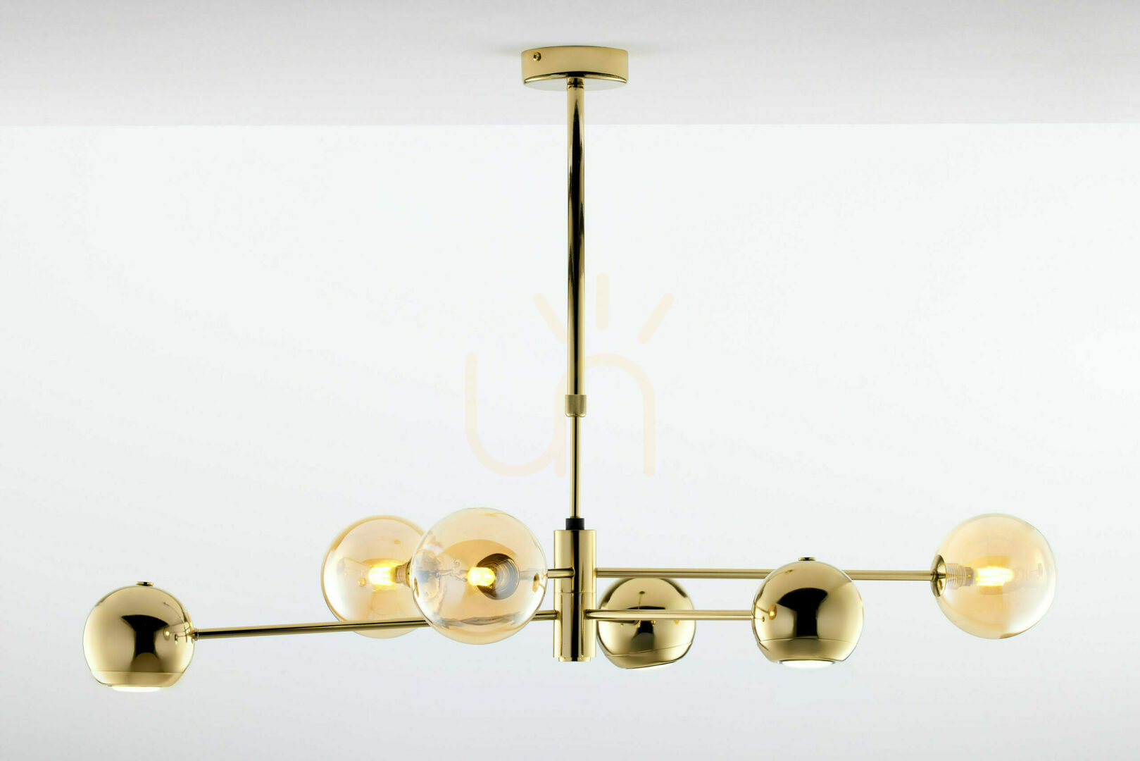 MOKA Kronleuchter Gold 3xG9/3xGU10/14W
