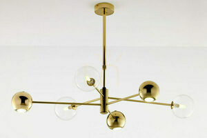 MOKA Chandelier Gold 3xG9/3xGU10/14W 10 MOKA Chandelier Gold 3xG9/3xGU10/14W small 10