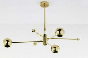 MOKA Chandelier Gold 3xG9/3xGU10/14W 4 MOKA Chandelier Gold 3xG9/3xGU10/14W small 4