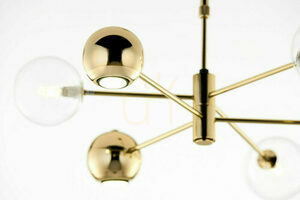MOKA Chandelier Gold 3xG9/3xGU10/14W 9 MOKA Chandelier Gold 3xG9/3xGU10/14W small 9