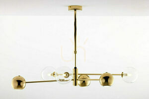 MOKA Chandelier Gold 3xG9/3xGU10/14W 0 MOKA Chandelier Gold 3xG9/3xGU10/14W small 0