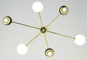 MOKA Chandelier Gold 3xG9/3xGU10/14W 3 MOKA Chandelier Gold 3xG9/3xGU10/14W small 3