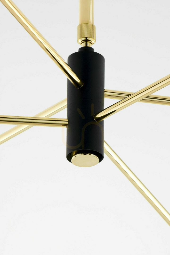 Check MOKA Chandelier Gold 3xG9/3xGU10/14W MOKA Chandelier Gold 3xG9/3xGU10/14W