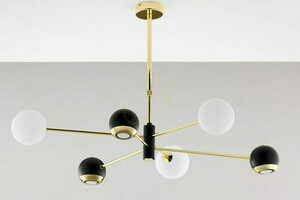 MOKA Chandelier Gold 3xG9/3xGU10/14W 9 MOKA Chandelier Gold 3xG9/3xGU10/14W small 9