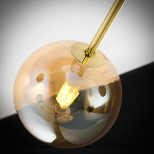 MOKA Chandelier Gold 3xG9/3xGU10/14W small 6