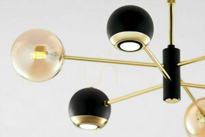 MOKA Chandelier Gold 3xG9/3xGU10/14W small 7