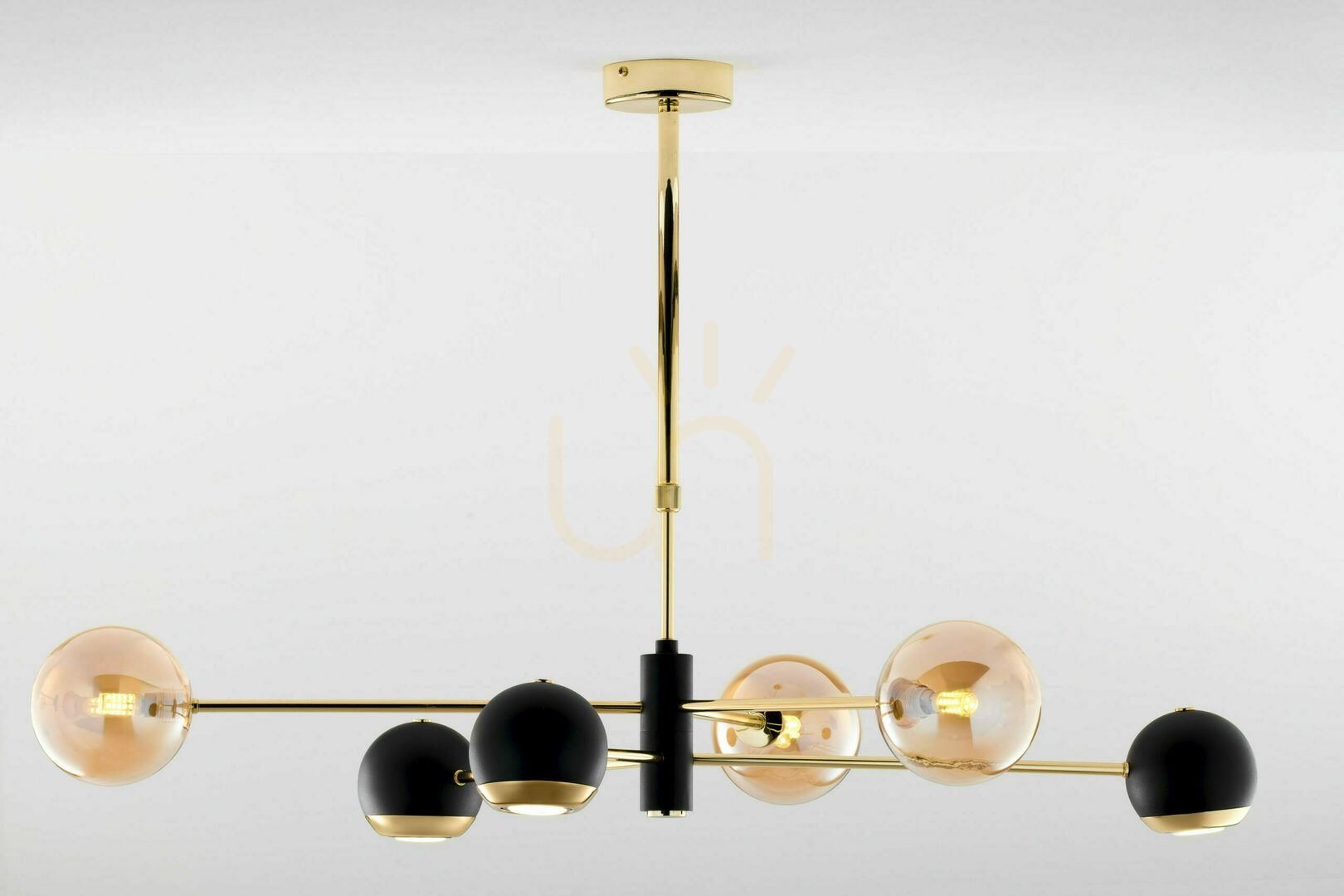 MOKA Chandelier Gold 3xG9/3xGU10/14W