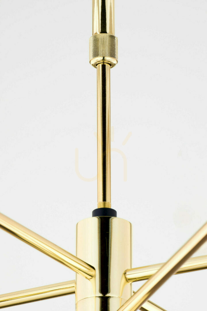 View MOKA Chandelier Gold 4xG9/4xGU10/14W MOKA Chandelier Gold 4xG9/4xGU10/14W